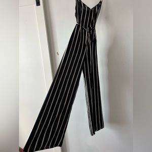 Wide leg romper/ jumpsuit